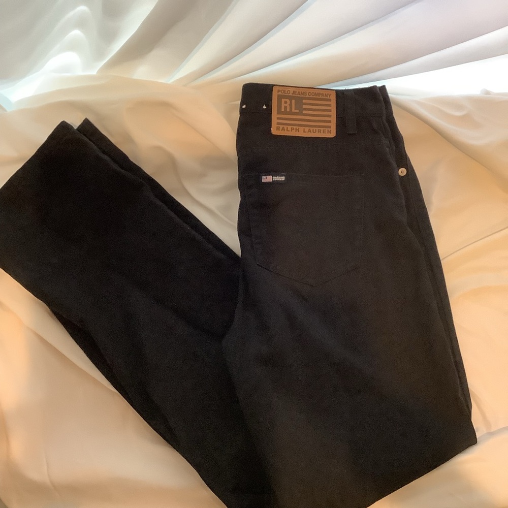 Ralph Lauren Women’s Black Boot Cut Jeans Modern Fit
